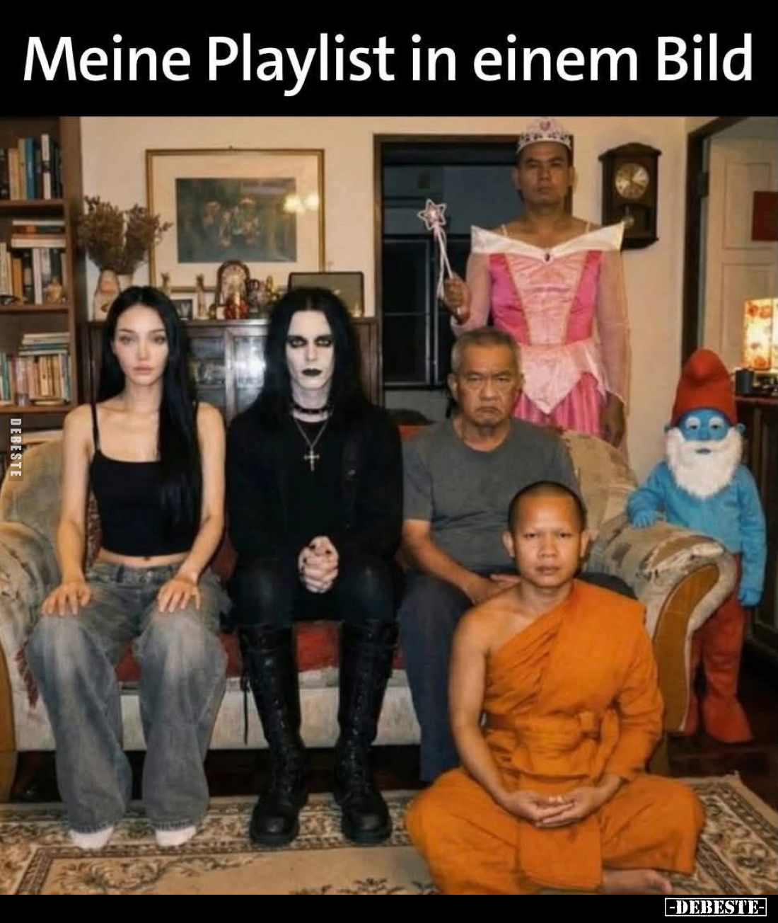 Meine Playlist in einem Bild.