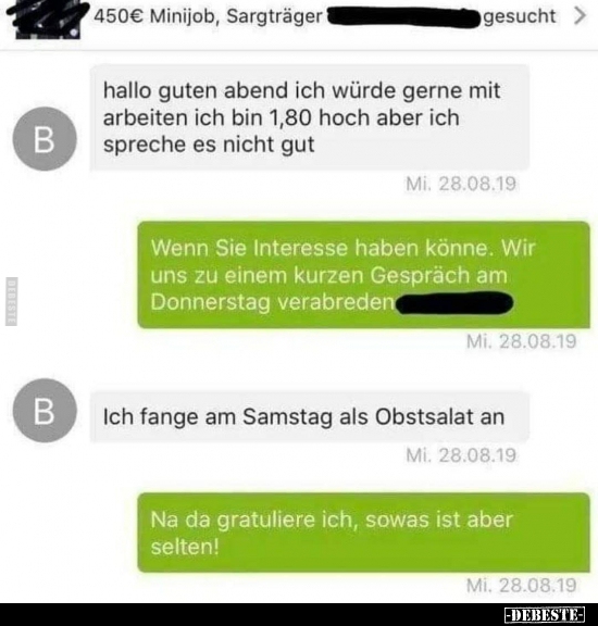 Hallo guten abend ich würde gerne mit arbeiten..