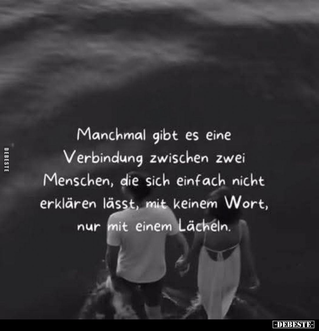 Manchmal gibt es eine Verbindung zwischen zwei Menschen, die sich einfach nicht erklären lässt, mit keinem Wort, nur mit eine...