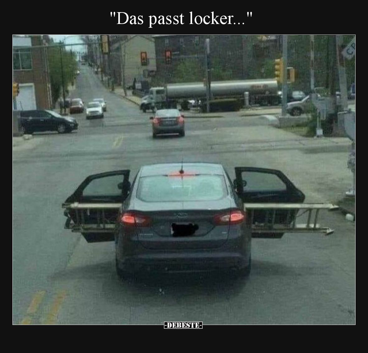 "Das passt locker...".. - Lustige Bilder | DEBESTE.de