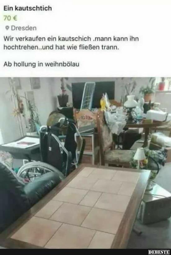 Ein kautschtich..