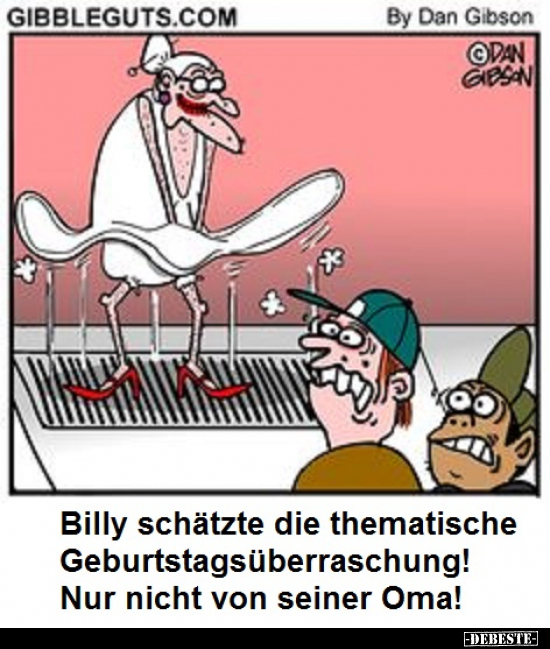 Billy schätzte die thematische Geburtstagsüberraschung!.. - Lustige Bilder | DEBESTE.de