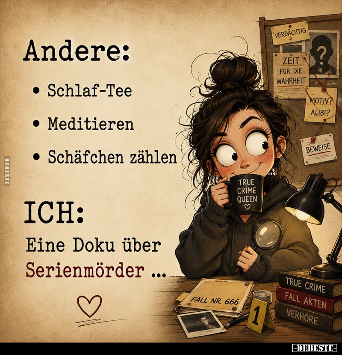 Andere: Schlaf-Tee. Meditieren. Schäfchen.. - Lustige Bilder | DEBESTE.de