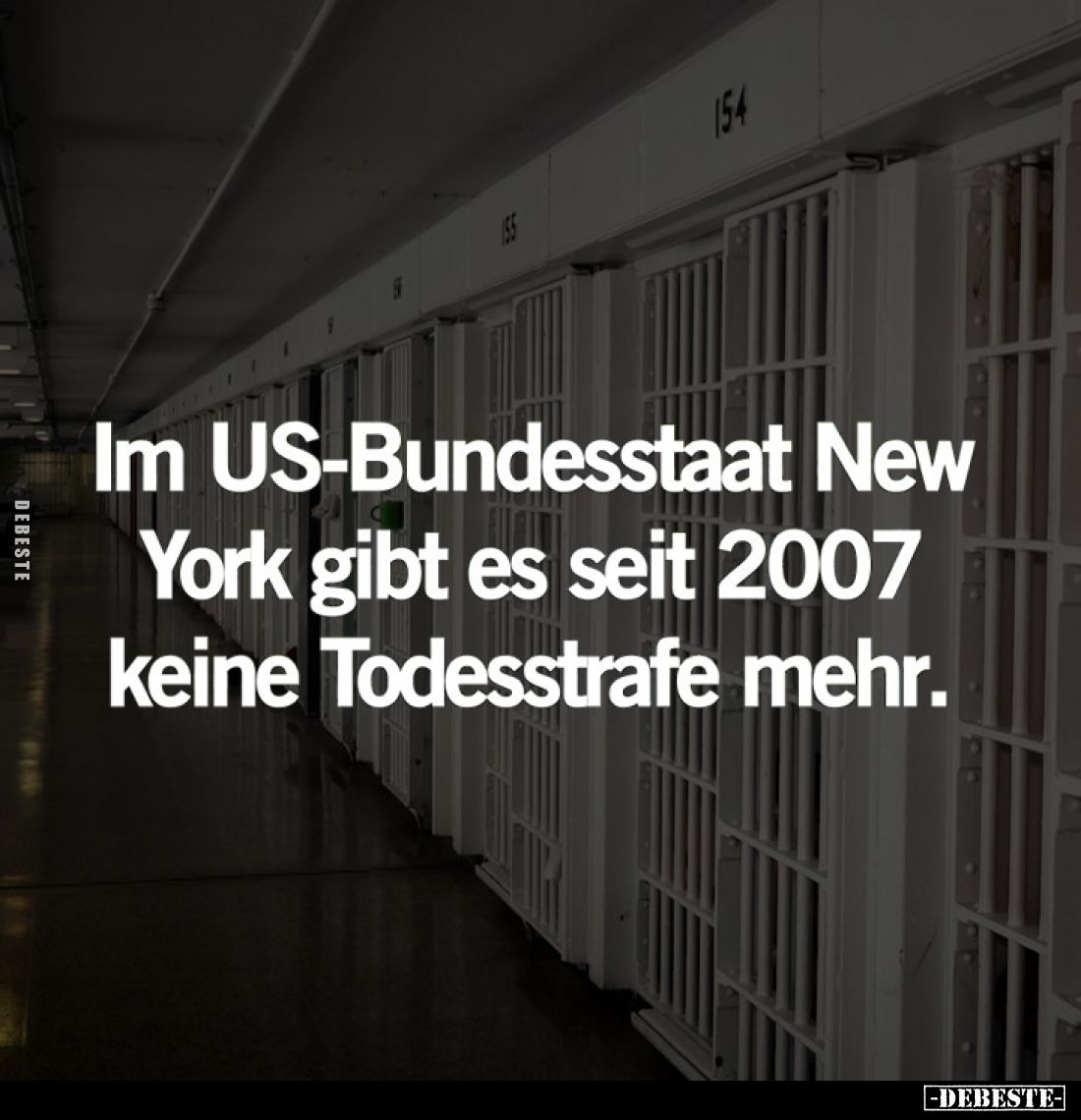 Im US-Bundesstaat New York gibt es seit 2007 keine Todesstrafe mehr.