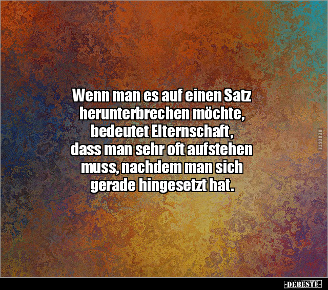 Wenn man es auf einen Satz herunterbrechen möchte.. - Lustige Bilder | DEBESTE.de