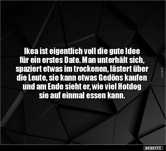 Ikea ist eigentlich voll die gute Idee für ein erstes.. - Lustige Bilder | DEBESTE.de
