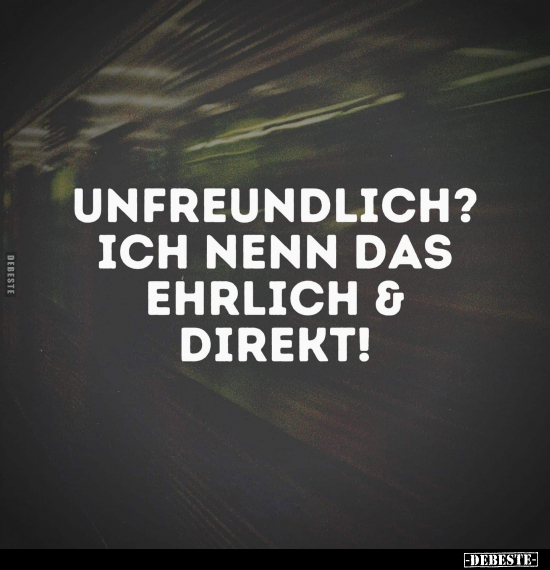 Unfreundlich?.. - Lustige Bilder | DEBESTE.de