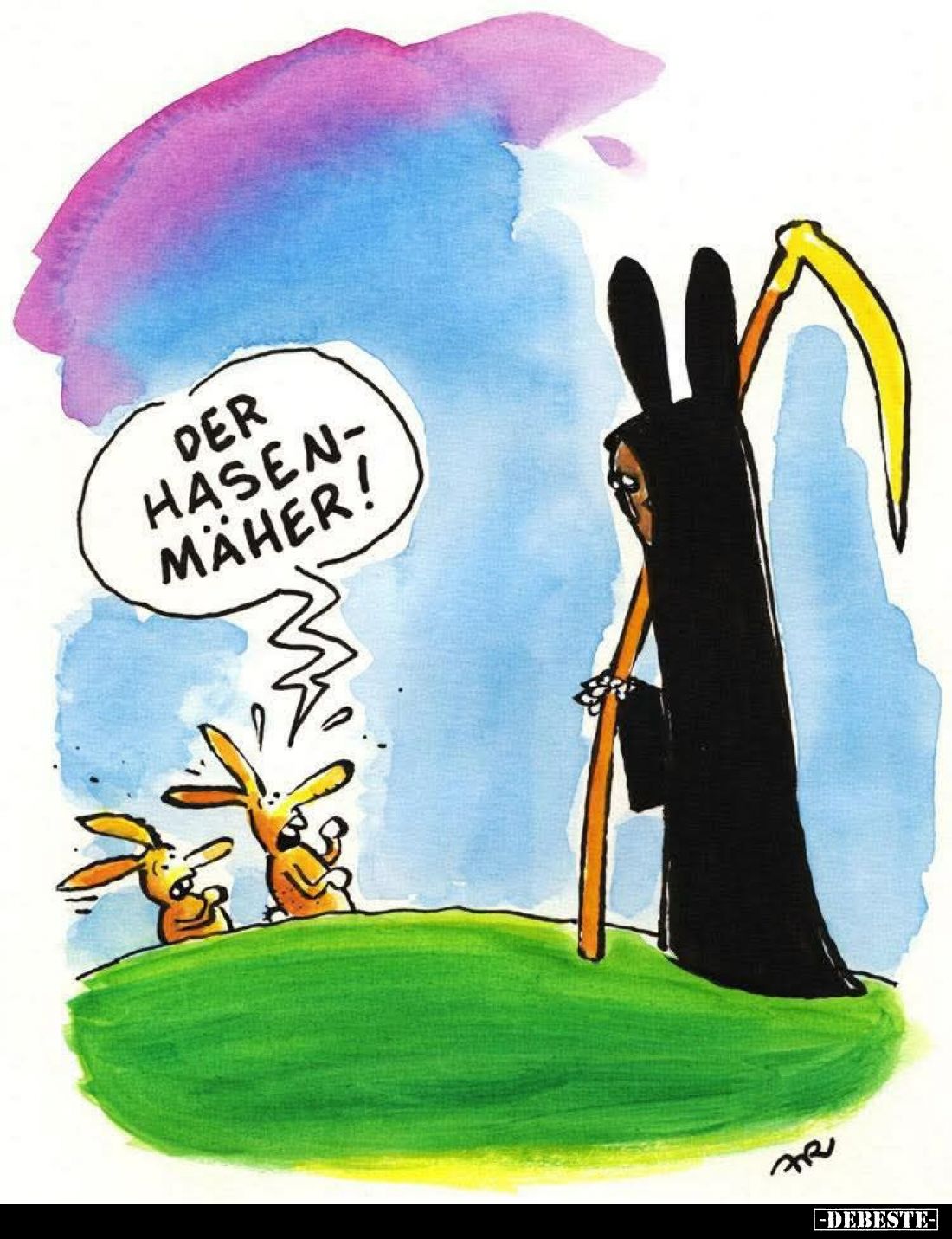 Der Hasen-Mäher!.. - Lustige Bilder | DEBESTE.de
