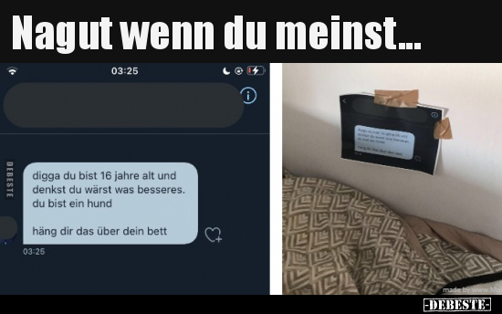 Nagut wenn du meinst...