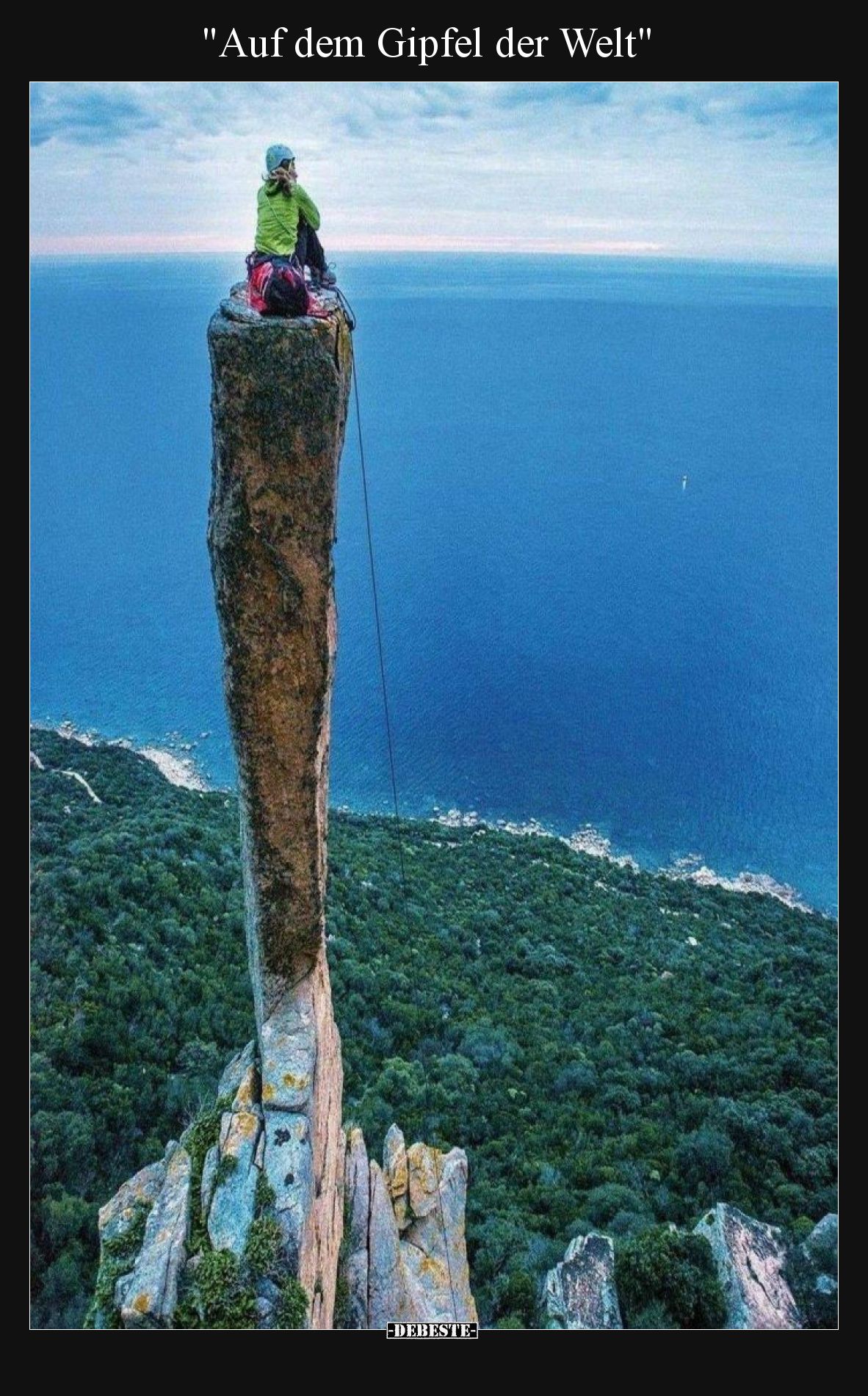 Auf dem Gipfel der Welt