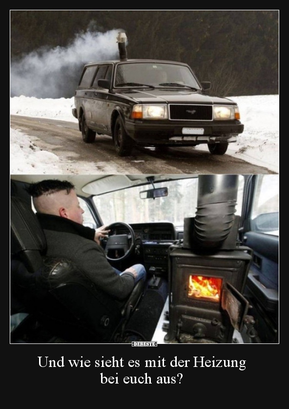 Und wie sieht es mit der Heizung bei euch aus?..