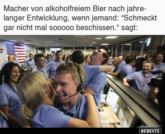 Macher von alkoholfreiem Bier nach jahrelanger.. - Lustige Bilder | DEBESTE.de