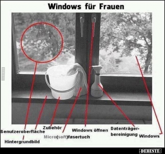 Windows für Frauen.. - Lustige Bilder | DEBESTE.de