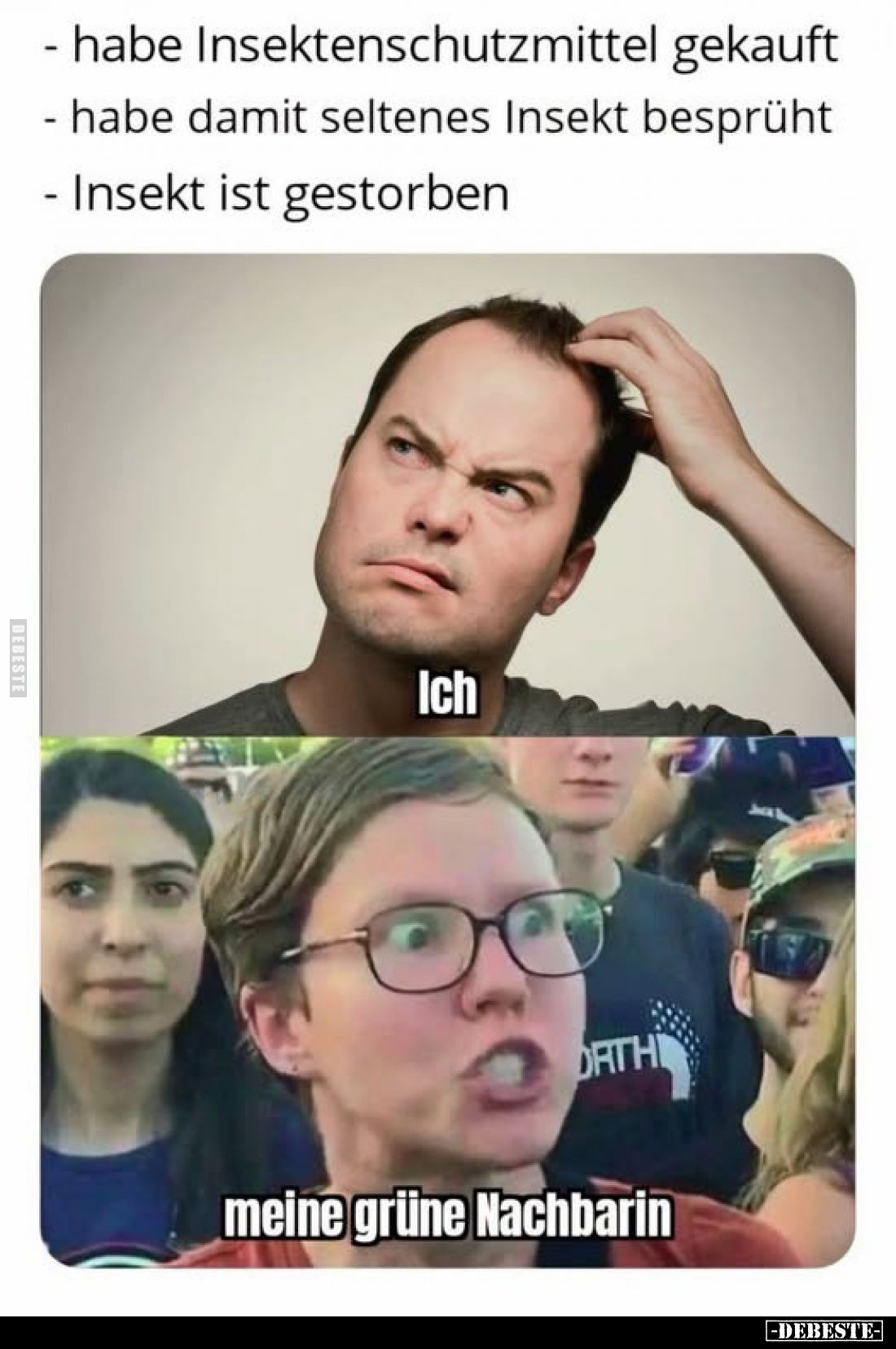 - habe Insektenschutzmittel gekauft.. - Lustige Bilder | DEBESTE.de