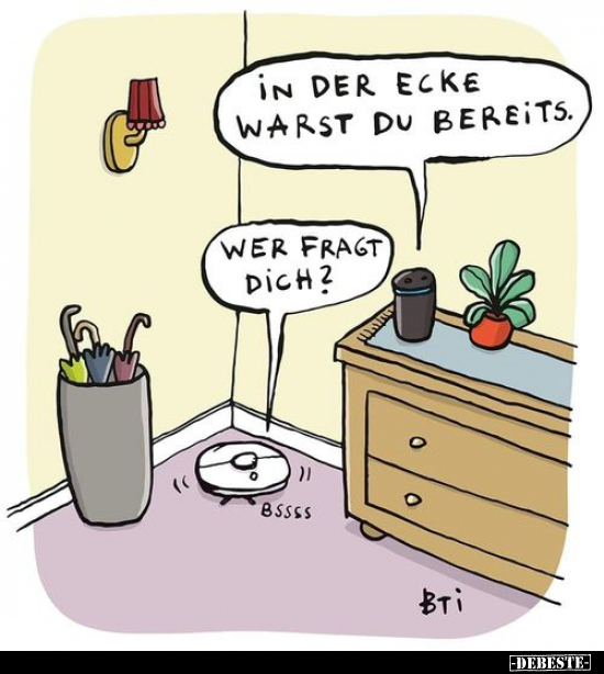 In der Ecke warst du bereits.. - Lustige Bilder | DEBESTE.de