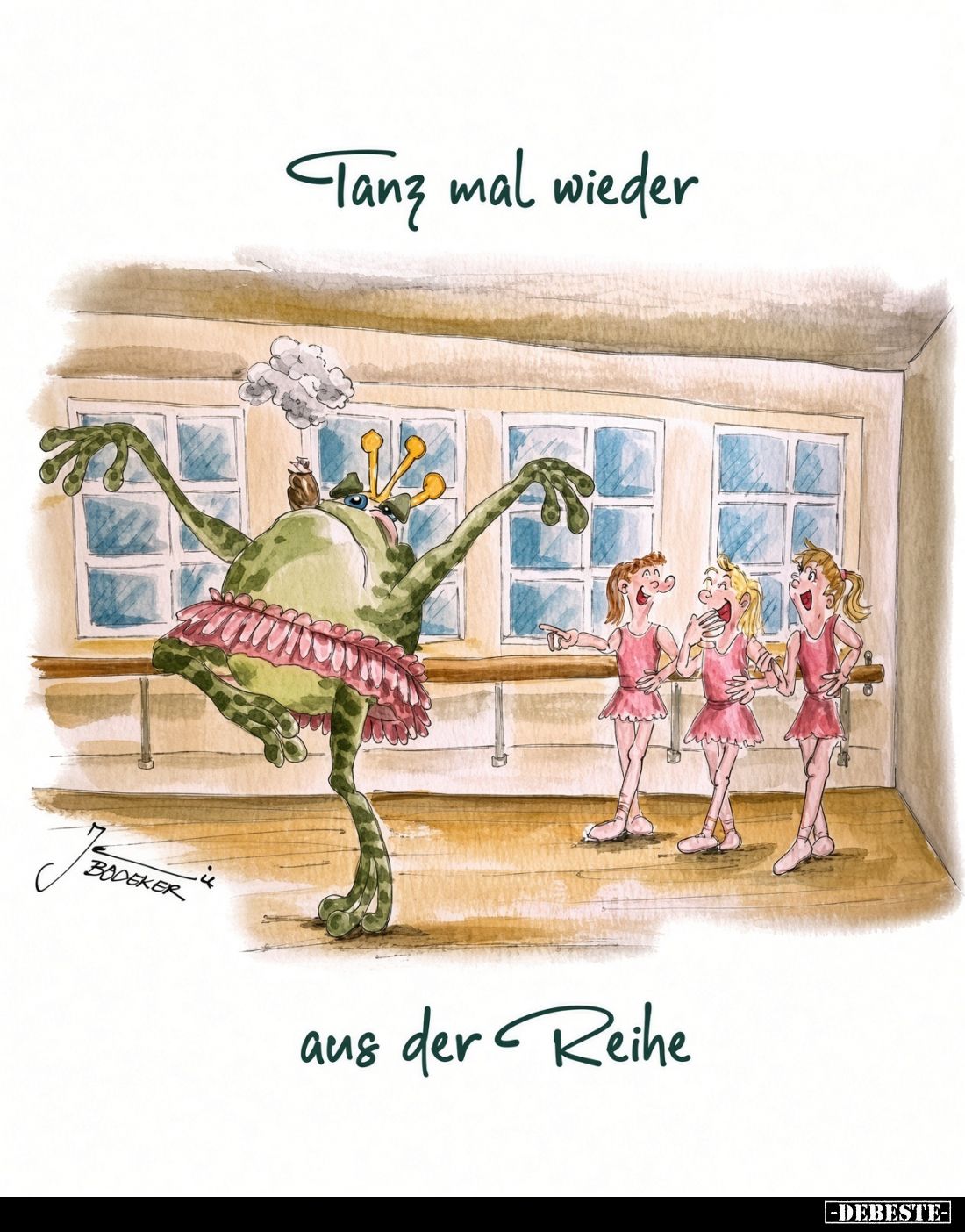 Tanz mal wieder
aus der Reihe.