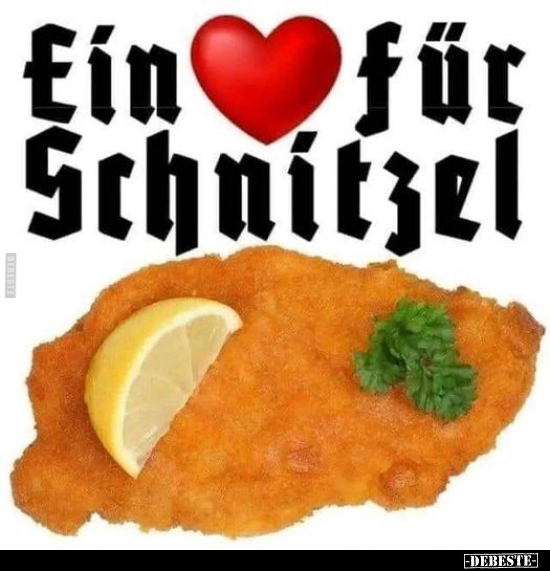 Ein Herz für Schnitzel.. - Lustige Bilder | DEBESTE.de