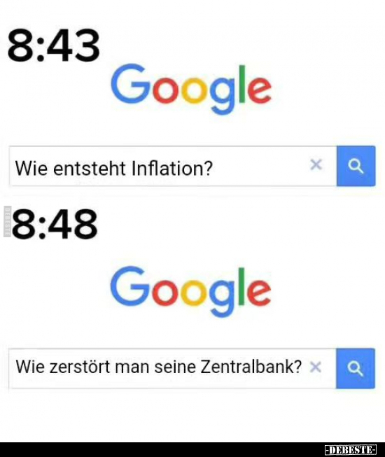 8:43 Wie entsteht Inflation?.. - Lustige Bilder | DEBESTE.de