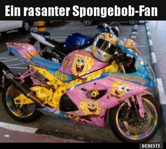 Ein rasanter Spongebob-Fan.. - Lustige Bilder | DEBESTE.de