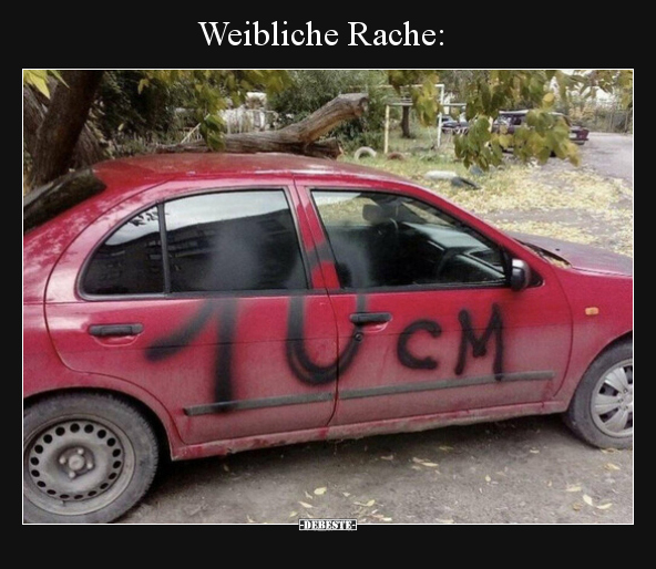 Weibliche Rache.. - Lustige Bilder | DEBESTE.de