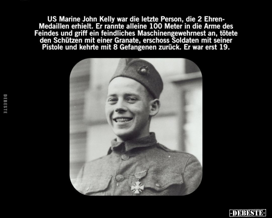 US Marine John Kelly war die letzte Person.. - Lustige Bilder | DEBESTE.de