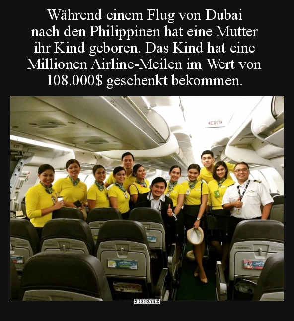 Flug, Dubai, Mutter