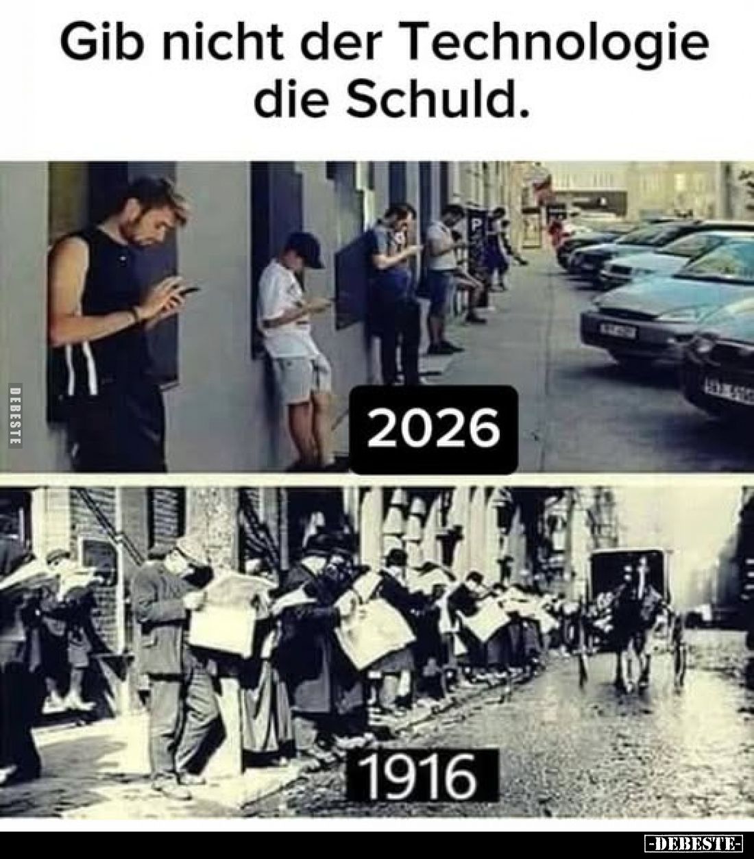 Gib nicht der Technologie die Schuld.. - Lustige Bilder | DEBESTE.de