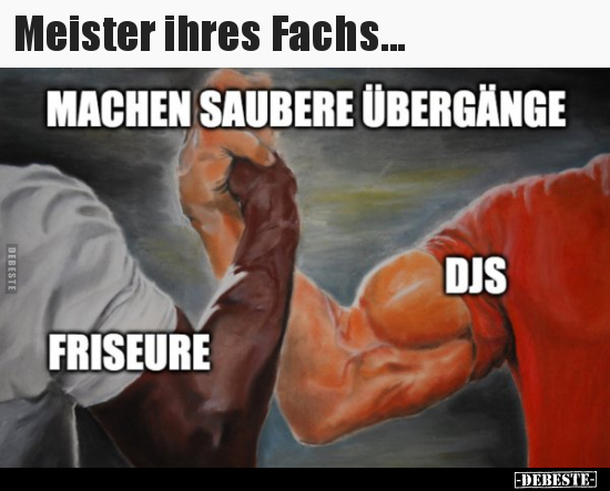 Meister ihres Fachs...