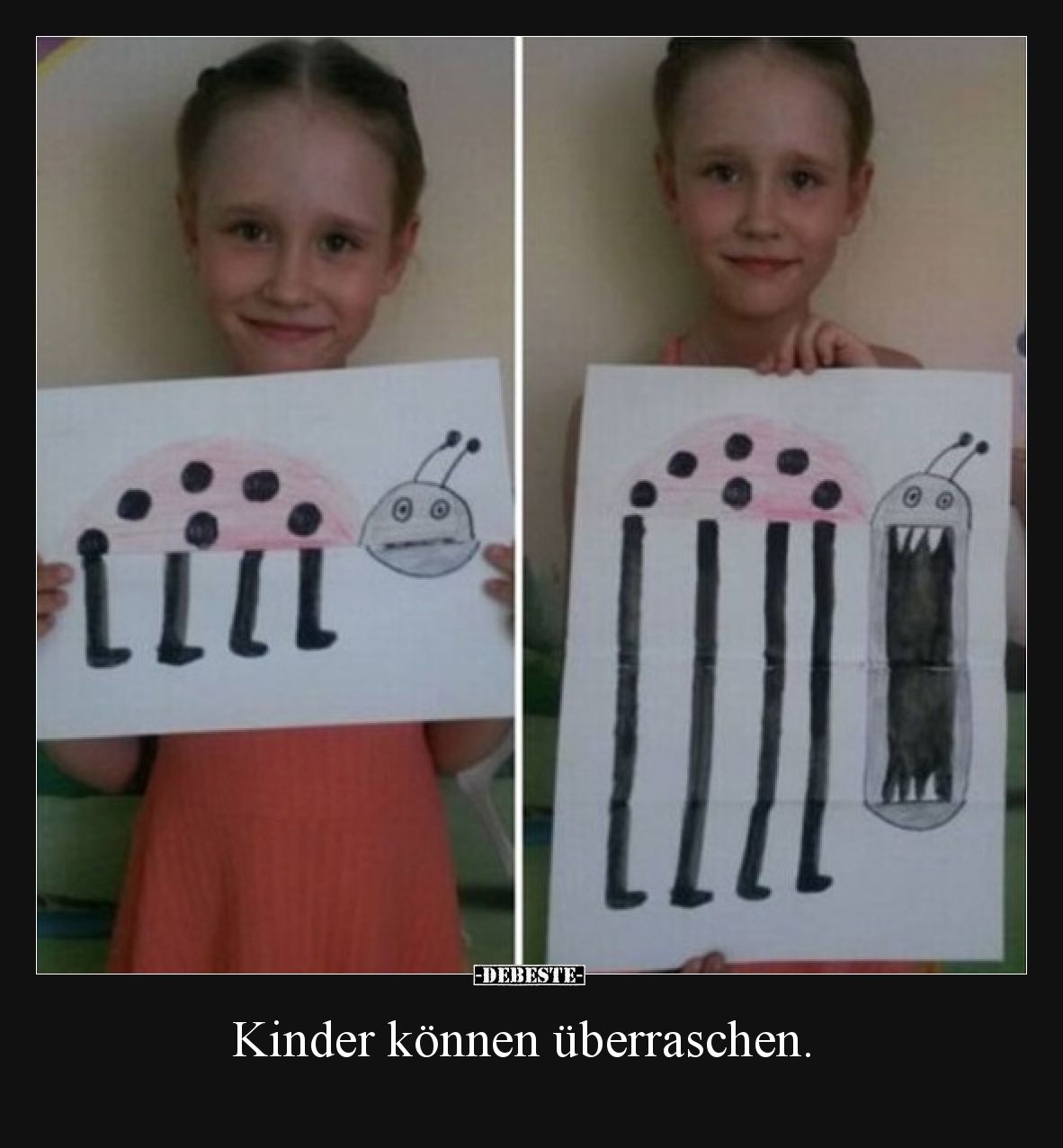 Kinder können überraschen.