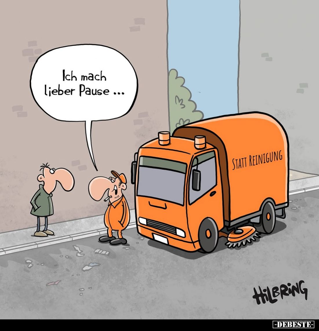 Ich mach lieber Pause...