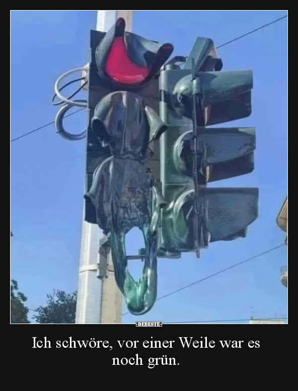 Ich schwöre, vor einer Weile war es noch grün.