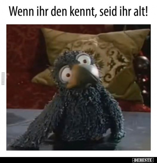 Wenn ihr den kennt, seid ihr alt!