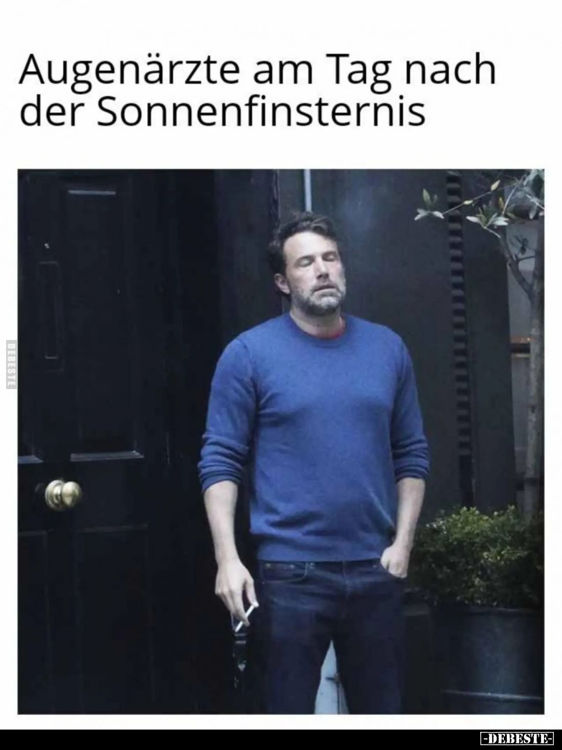 Augenärzte am Tag nach
der Sonnenfinsternis