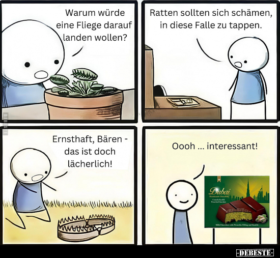 Ratten, Schämen, Bären, Doch