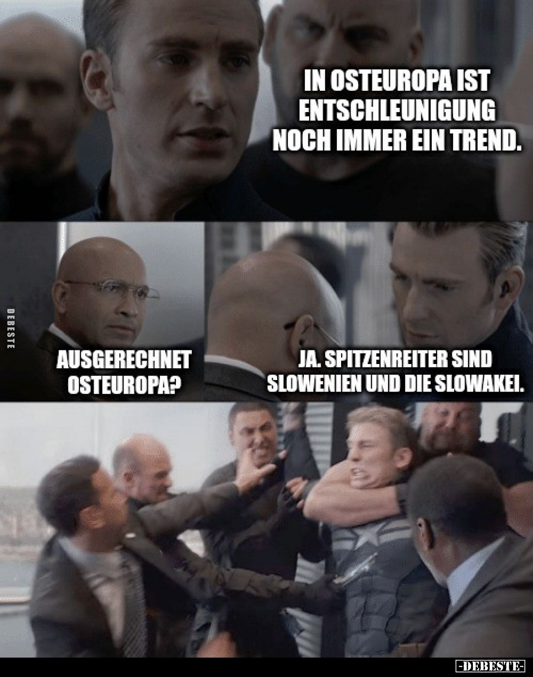 In Osteuropa ist Entschleunigung noch immer ein Trend.

Ausgerechnet Osteuropa?

Ja. Spitzenreiter sind Slowenien und die...