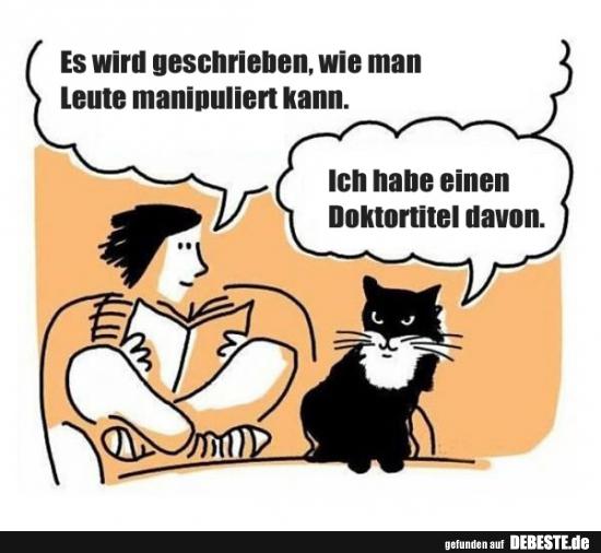 Es wird geschrieben, wie man Leute manipuliert kann.. - Lustige Bilder | DEBESTE.de