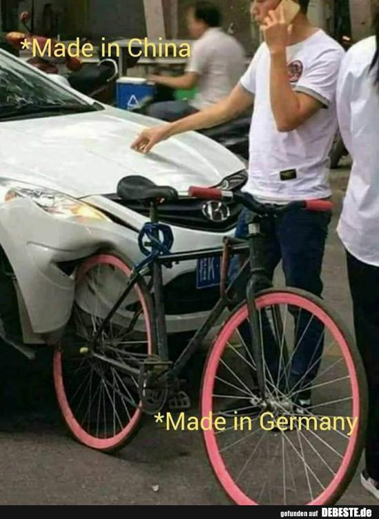 Made in China vs Made in Germany. - Lustige Bilder | DEBESTE.de