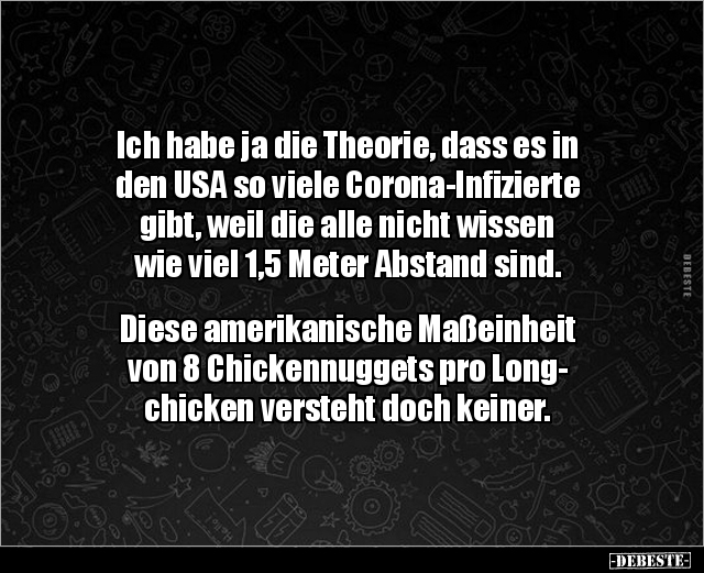 Ich habe ja die Theorie, dass es in den USA so viele.. - Lustige Bilder | DEBESTE.de