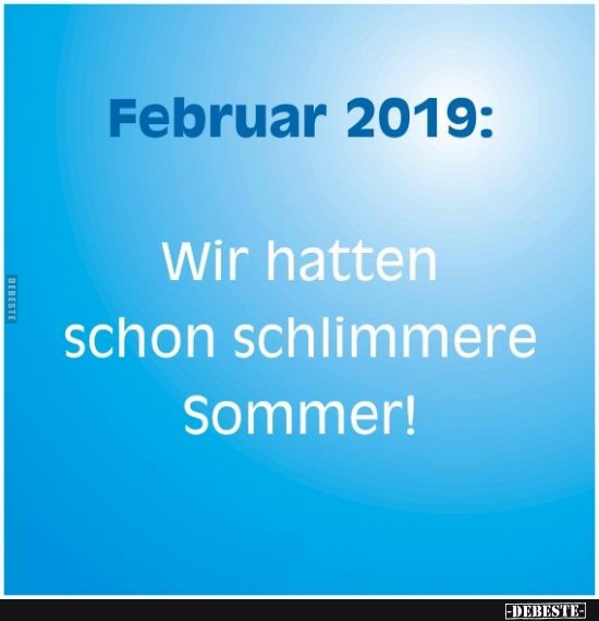 Februar 2019.. - Lustige Bilder | DEBESTE.de