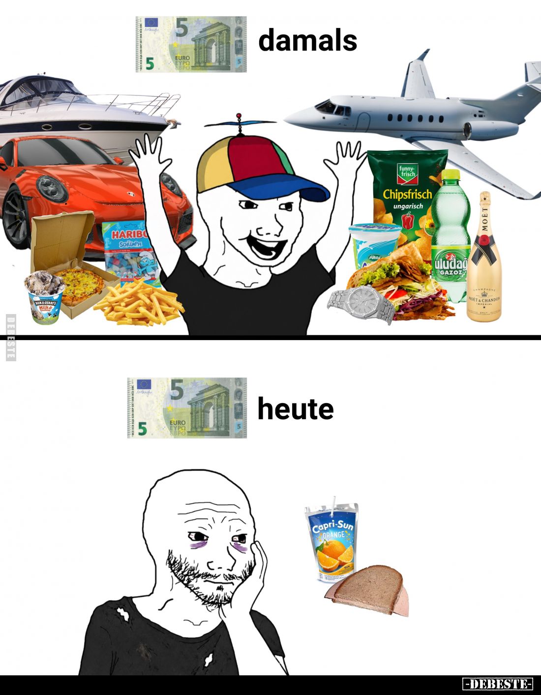 Damals und heute...