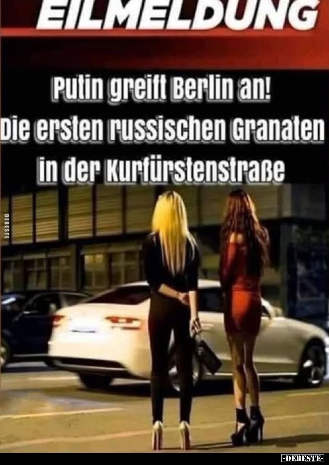 Putin greift Berlin an! Die ersten russischen Granaten in der Kurfürstenstraße