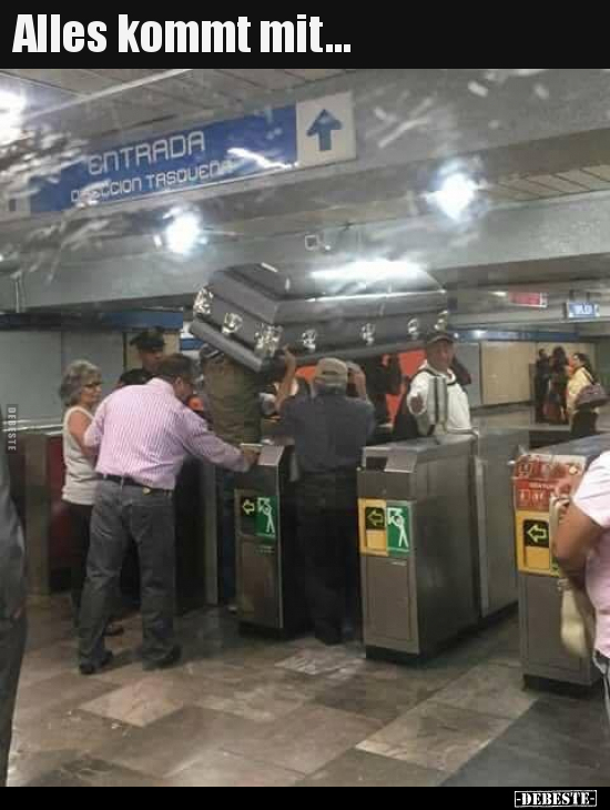 Alles kommt mit...