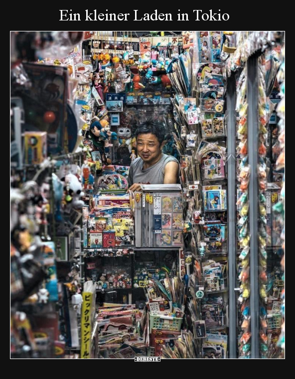 Ein kleiner Laden in Tokio.. - Lustige Bilder | DEBESTE.de