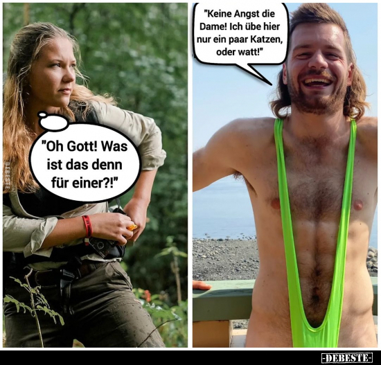 "Oh Gott! Was ist das denn für einer?!".. - Lustige Bilder | DEBESTE.de