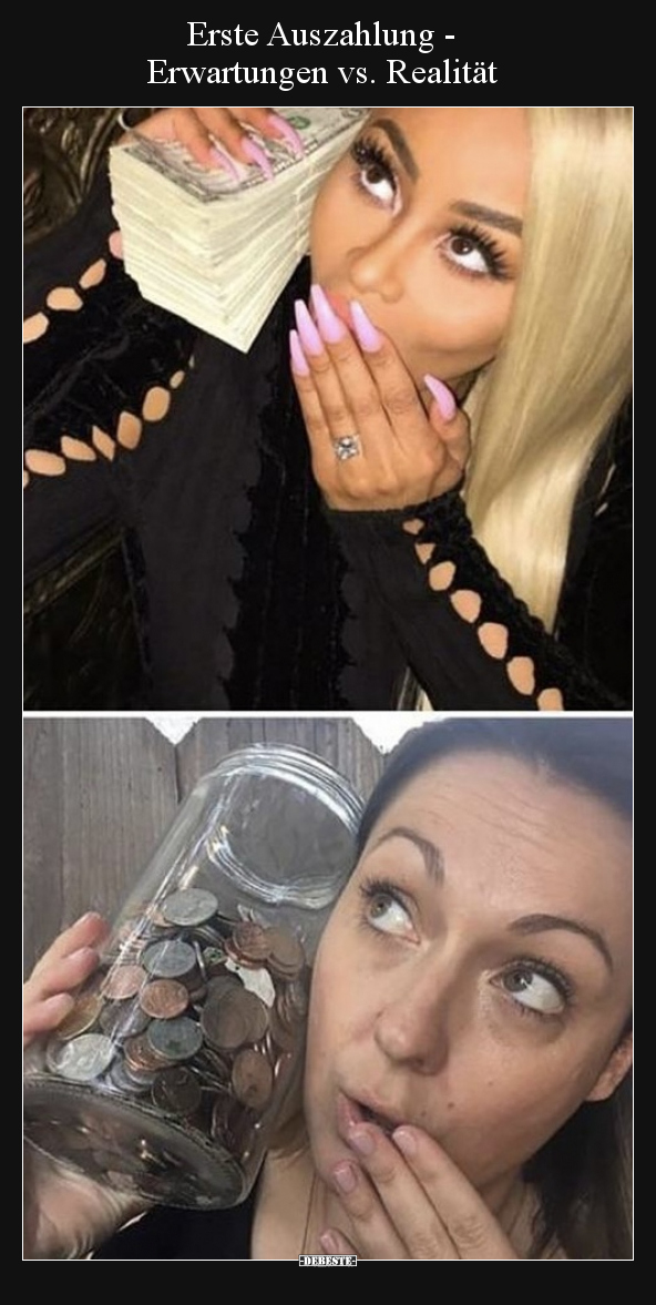 Erste Auszahlung - Erwartungen vs. Realität..