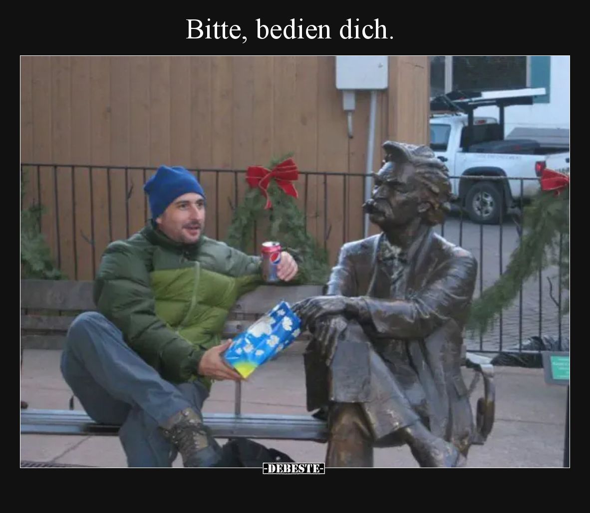 Bitte, bedien dich... - Lustige Bilder | DEBESTE.de
