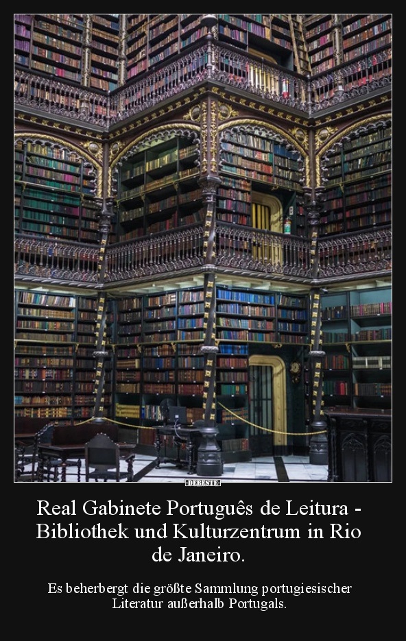 Real Gabinete Português de Leitura - Bibliothek und.. - Lustige Bilder | DEBESTE.de