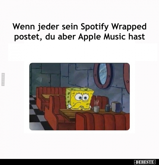 Wenn jeder sein Spotify Wrapped postet.. - Lustige Bilder | DEBESTE.de