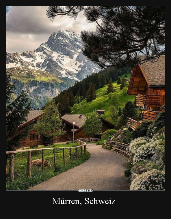 Mürren, Schweiz.. - Lustige Bilder | DEBESTE.de