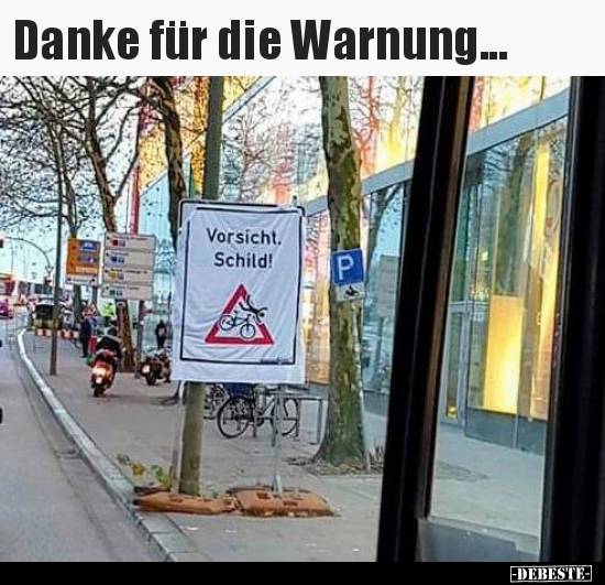 Danke für die Warnung...
